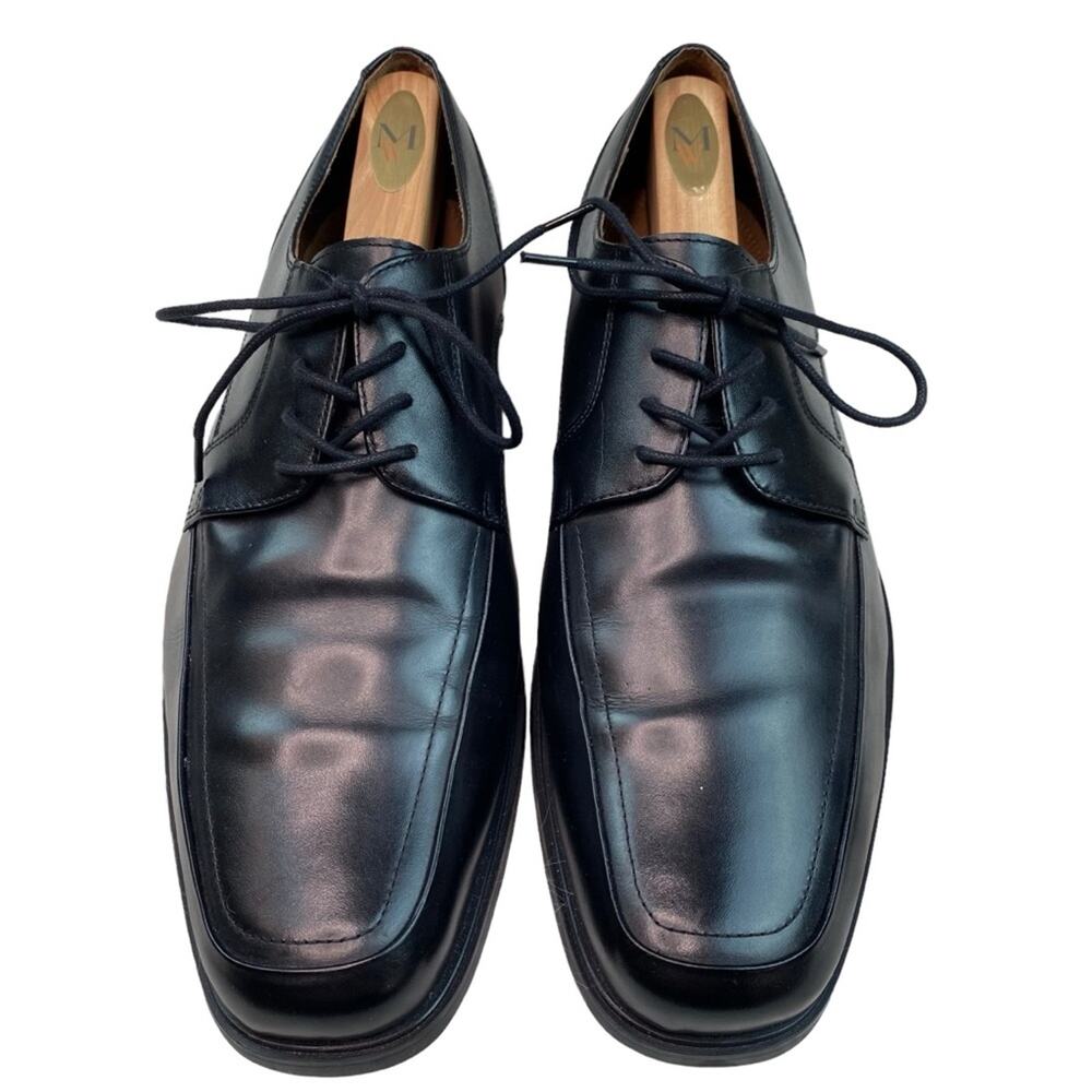 Aston Grey Men's Pinnacle Oxford Dress Shoes Black Size 11